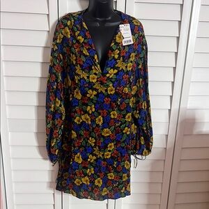 MNG floral  Multicolor Dress